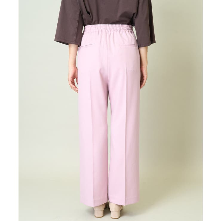 【洗える/イージーケア/毛玉になりにくい】美楽るイージーワイドパンツ | a.v.v【WOMEN】 | 詳細画像7 