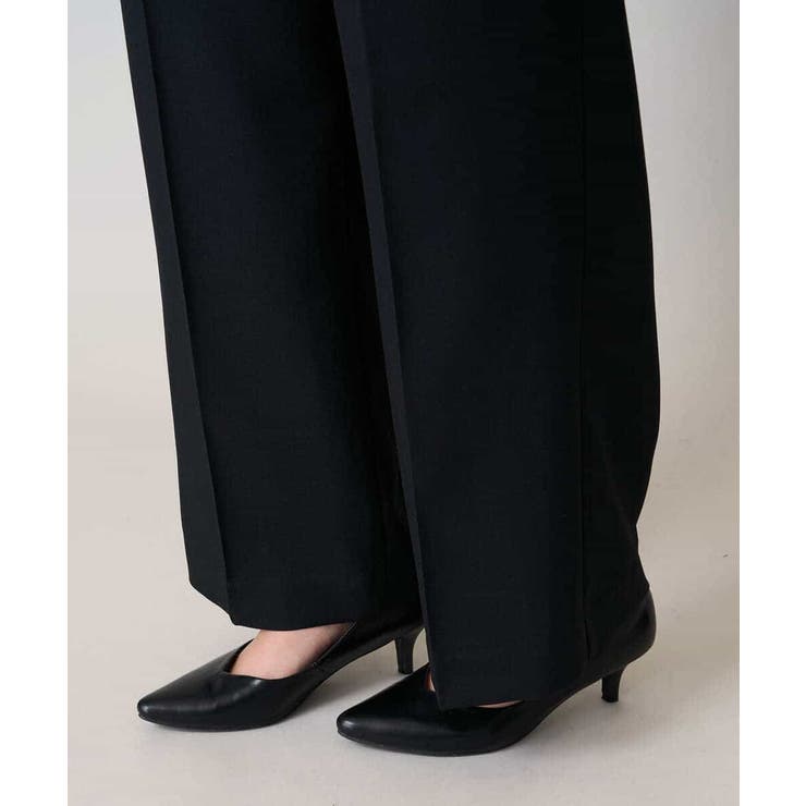 【洗える/イージーケア/毛玉になりにくい】美楽るスッキリ見えワイドパンツ | a.v.v【WOMEN】 | 詳細画像30 