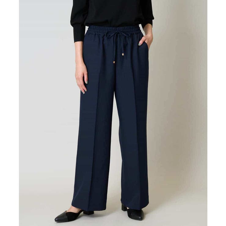 【洗える/イージーケア/吸水速乾/毛玉になりにくい】美楽るイージーワイドパンツ | a.v.v【WOMEN】 | 詳細画像26 