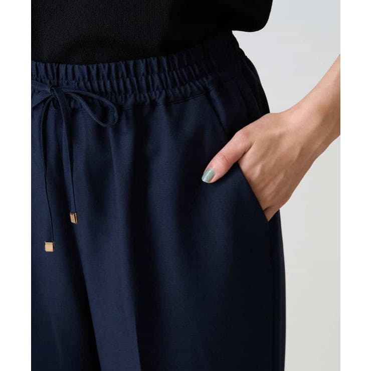 【洗える/イージーケア/吸水速乾/毛玉になりにくい】美楽るイージーワイドパンツ | a.v.v【WOMEN】 | 詳細画像31 