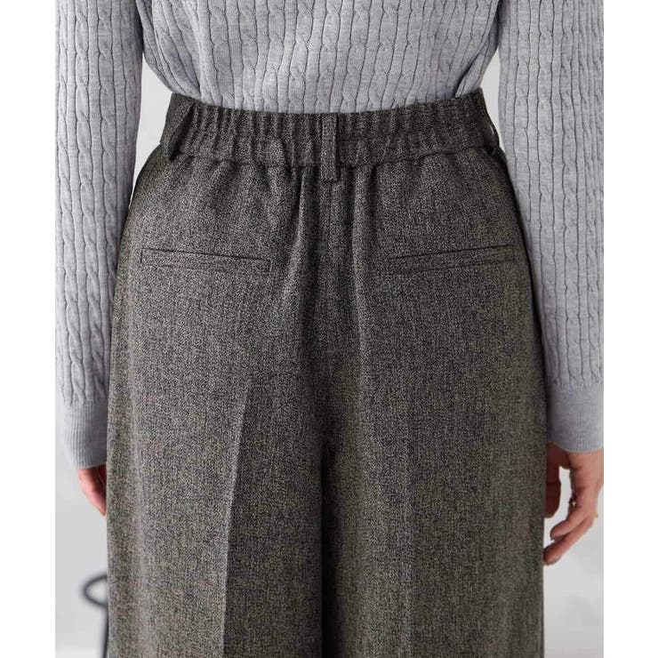 【マシンウォッシャブル 雑誌InRed(宝島社)12月号掲載】ツイード調ワイドパ… | a.v.v【WOMEN】 | 詳細画像20 
