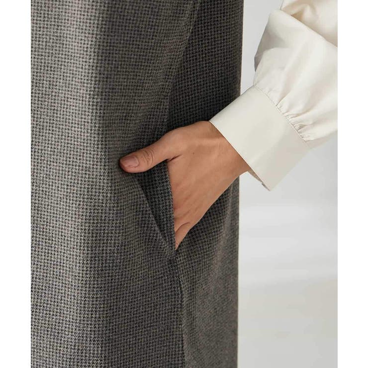 千鳥ジャガードジャンスカ | a.v.v【WOMEN】 | 詳細画像12 