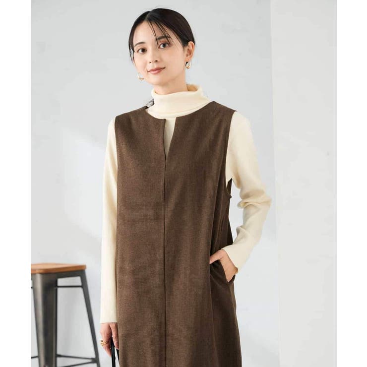 千鳥ジャガードジャンスカ | a.v.v【WOMEN】 | 詳細画像20 