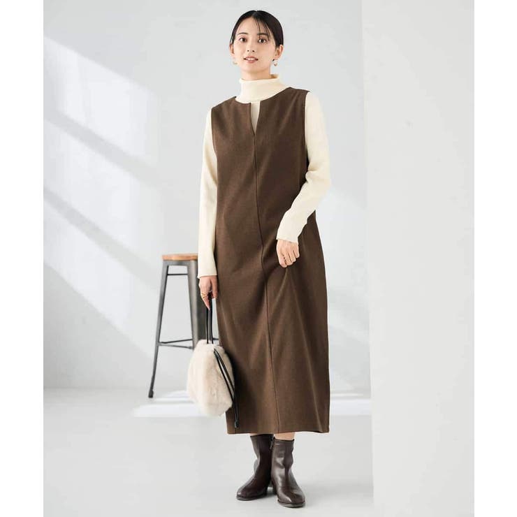 千鳥ジャガードジャンスカ | a.v.v【WOMEN】 | 詳細画像23 