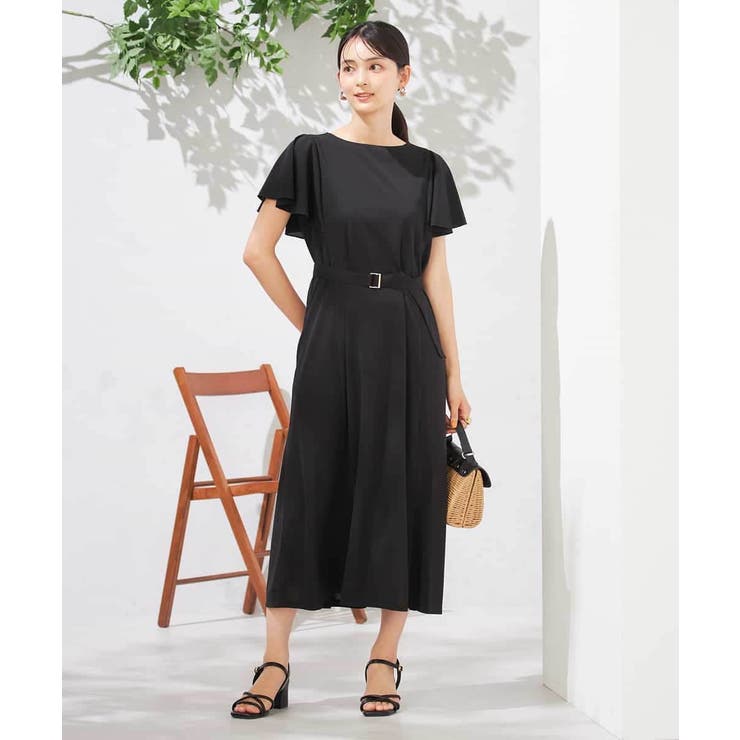 【UVカット/吸水速乾/イージーケア】フレアスリーブワンピース | a.v.v【WOMEN】 | 詳細画像15 