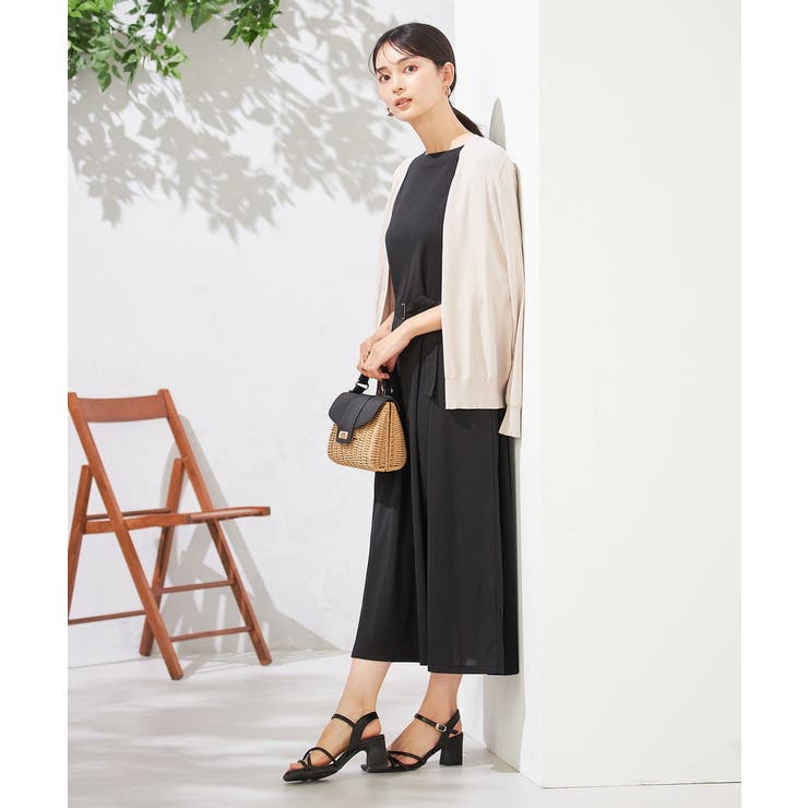 【UVカット/吸水速乾/イージーケア】フレアスリーブワンピース | a.v.v【WOMEN】 | 詳細画像19 