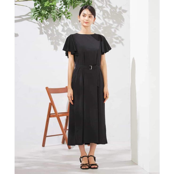 【UVカット/吸水速乾/イージーケア】フレアスリーブワンピース | a.v.v【WOMEN】 | 詳細画像20 