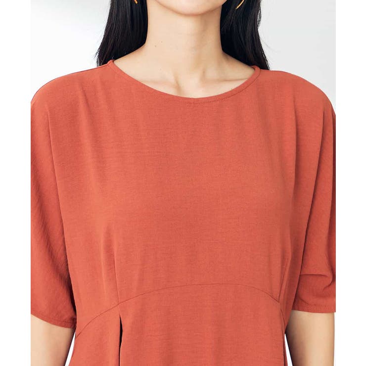 【接触冷感/洗える/ストレッチ/UVカット】ウエスト切り替えドルマンワンピース | a.v.v【WOMEN】 | 詳細画像20 