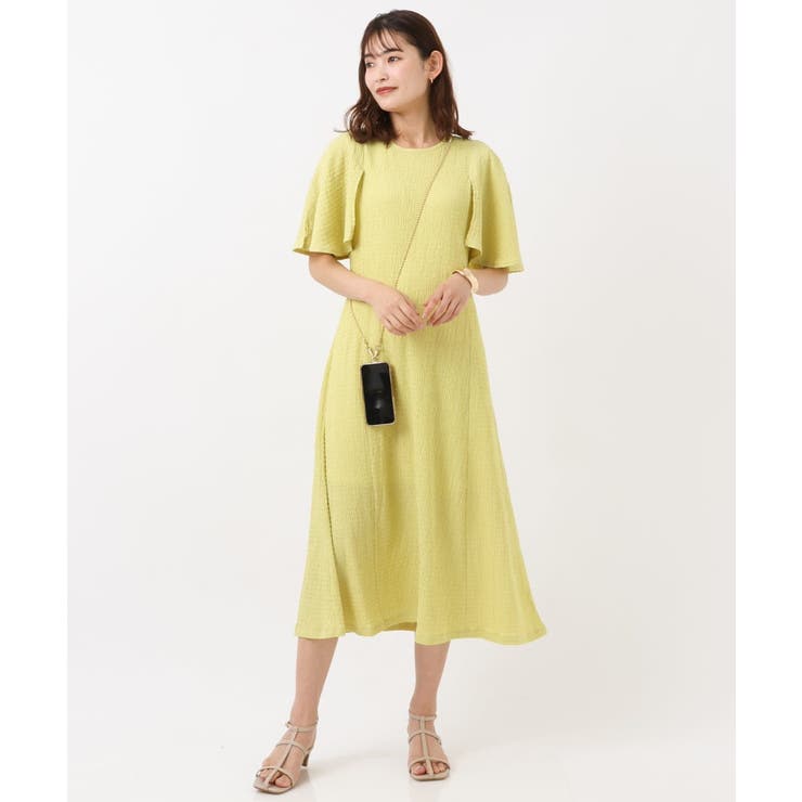 秒映えケープスリーブワンピース | a.v.v【WOMEN】 | 詳細画像10 