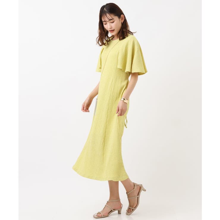 秒映えケープスリーブワンピース | a.v.v【WOMEN】 | 詳細画像12 