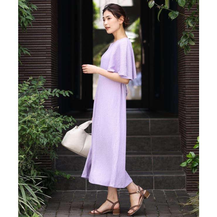 秒映えケープスリーブワンピース | a.v.v【WOMEN】 | 詳細画像13 