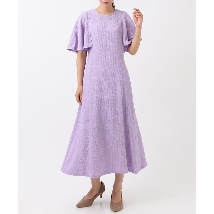 秒映えケープスリーブワンピース | a.v.v【WOMEN】 | 詳細画像15 