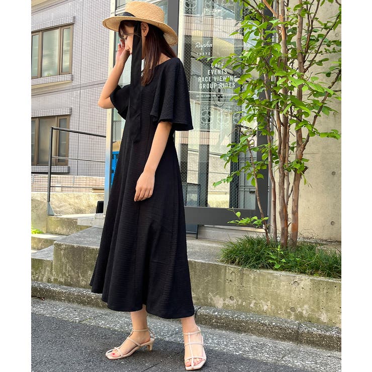 秒映えケープスリーブワンピース | a.v.v【WOMEN】 | 詳細画像6 