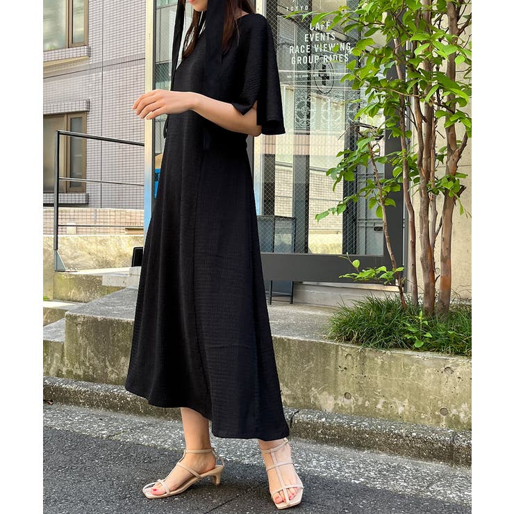 秒映えケープスリーブワンピース | a.v.v【WOMEN】 | 詳細画像8 