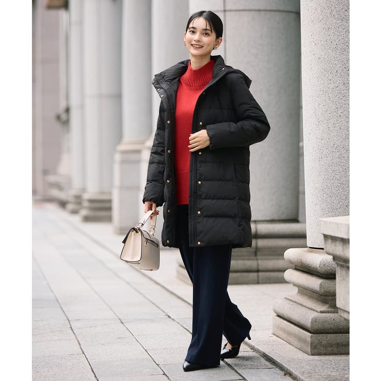 フーデッドロングダウンコート | a.v.v【WOMEN】 | 詳細画像13 