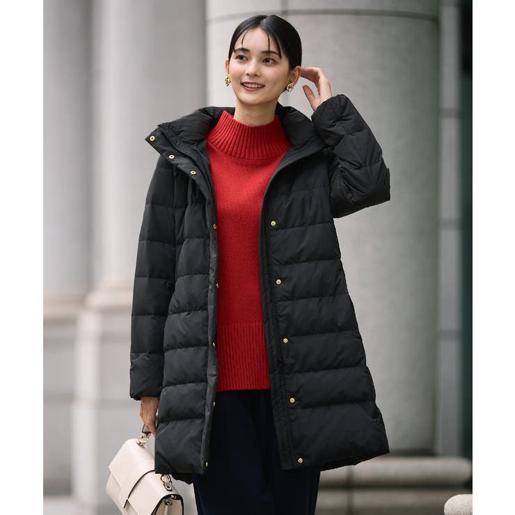 フーデッドロングダウンコート | a.v.v【WOMEN】 | 詳細画像16 