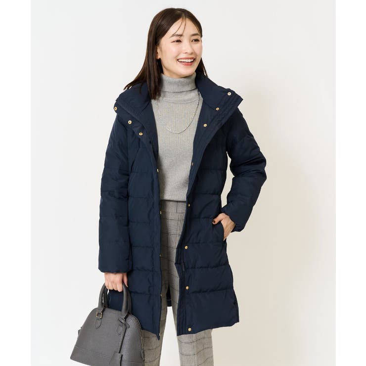 フーデッドロングダウンコート | a.v.v【WOMEN】 | 詳細画像30 