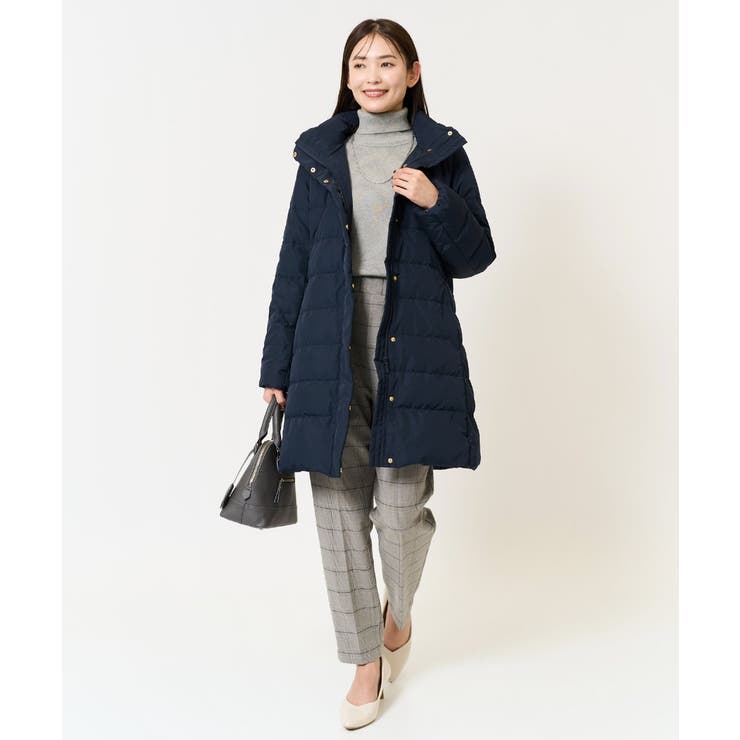 フーデッドロングダウンコート | a.v.v【WOMEN】 | 詳細画像31 