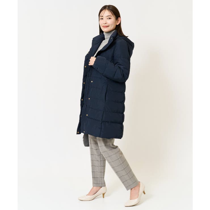 フーデッドロングダウンコート | a.v.v【WOMEN】 | 詳細画像32 