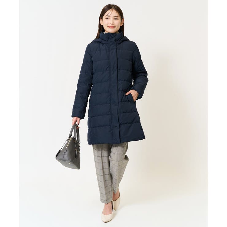 フーデッドロングダウンコート | a.v.v【WOMEN】 | 詳細画像34 