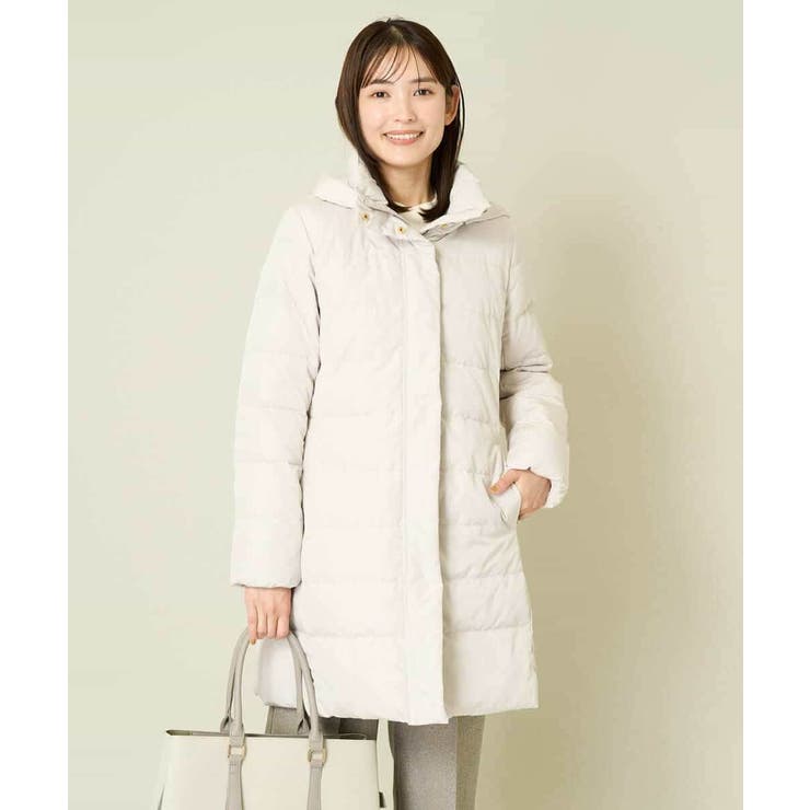 フーデッドロングダウンコート | a.v.v【WOMEN】 | 詳細画像5 