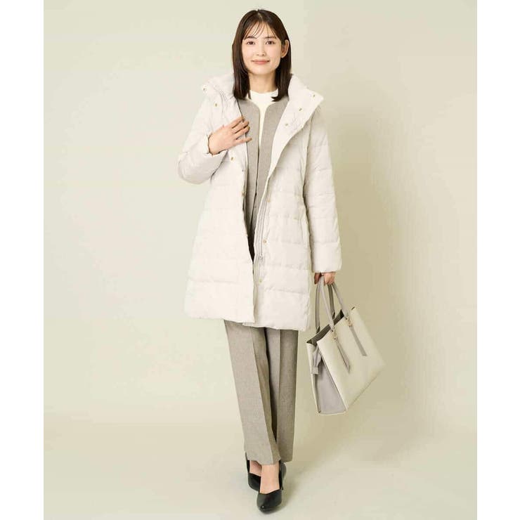 フーデッドロングダウンコート | a.v.v【WOMEN】 | 詳細画像9 