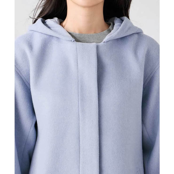 【２WAY】Aラインフーデッドミドルコート | a.v.v【WOMEN】 | 詳細画像19 