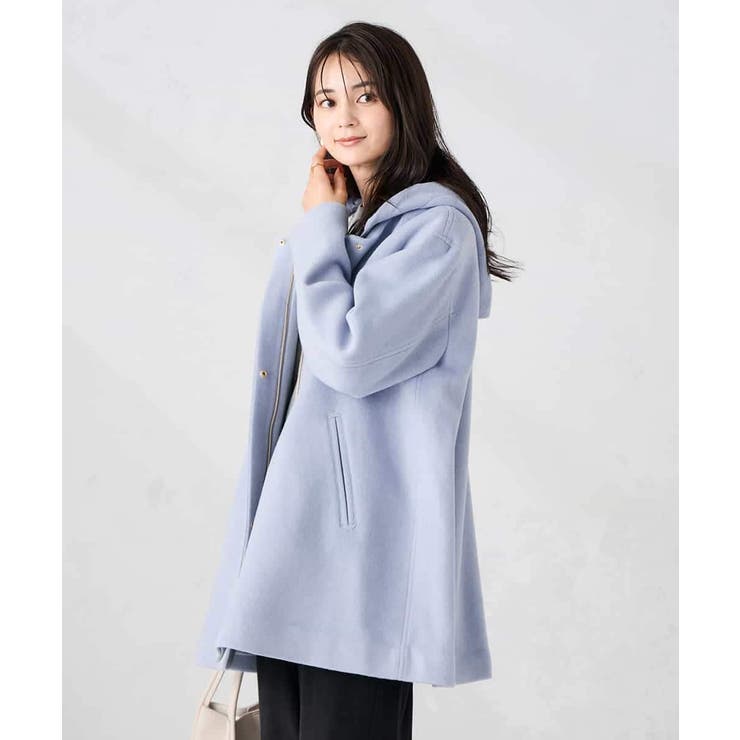 【２WAY】Aラインフーデッドミドルコート | a.v.v【WOMEN】 | 詳細画像2 