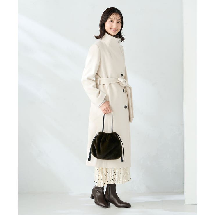 【2WAY】折り返しラペルロングコート | a.v.v【WOMEN】 | 詳細画像16 