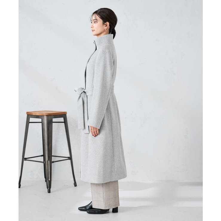 【2WAY】折り返しラペルロングコート | a.v.v【WOMEN】 | 詳細画像29 