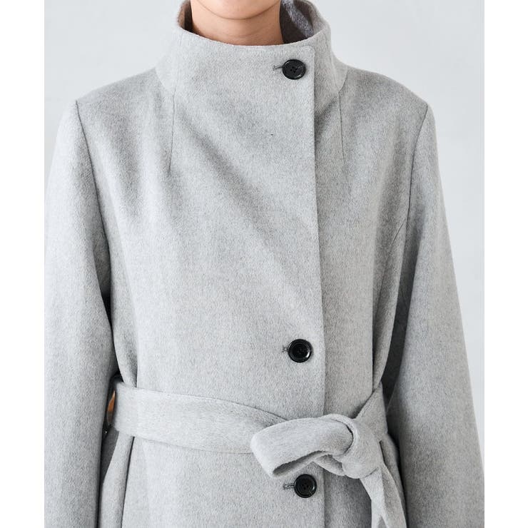 【2WAY】折り返しラペルロングコート | a.v.v【WOMEN】 | 詳細画像31 