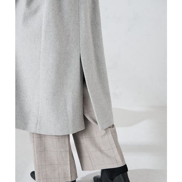 【2WAY】折り返しラペルロングコート | a.v.v【WOMEN】 | 詳細画像35 