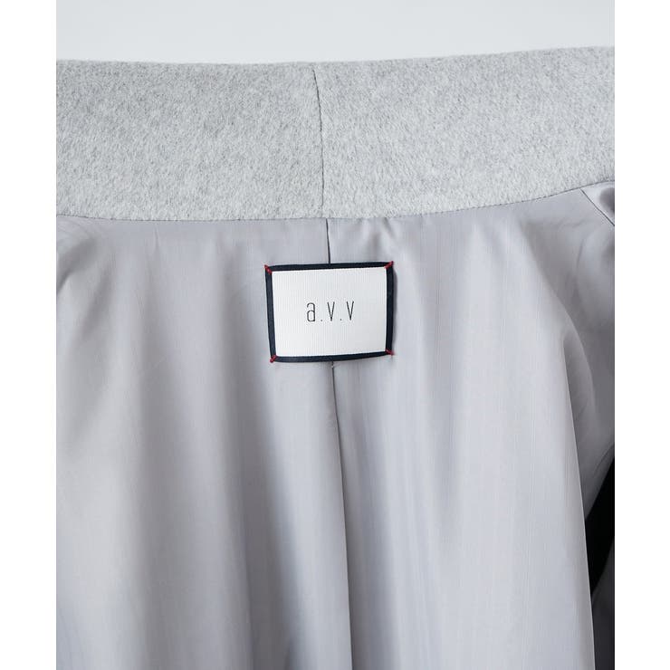 【2WAY】折り返しラペルロングコート | a.v.v【WOMEN】 | 詳細画像37 