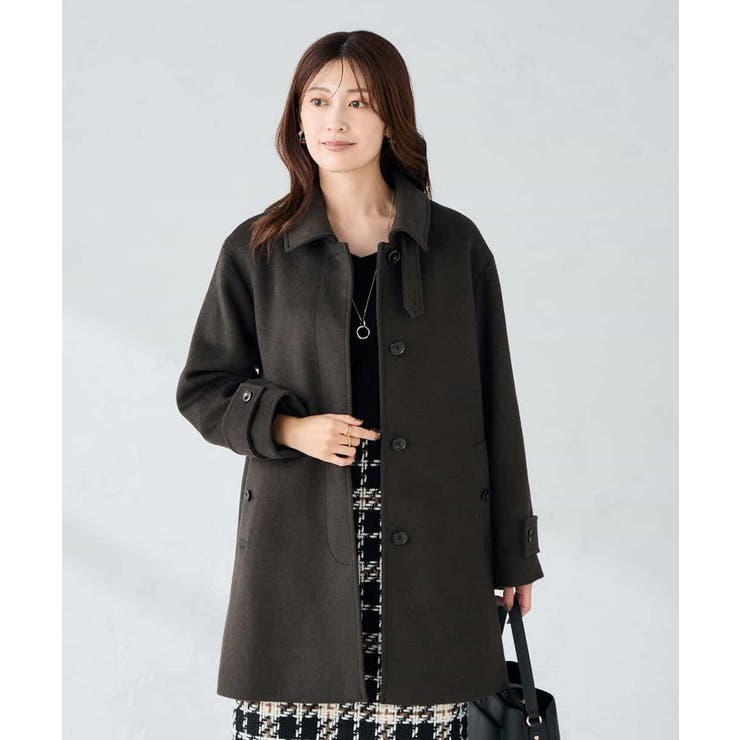 ステンカラーミディコート | a.v.v【WOMEN】 | 詳細画像1 