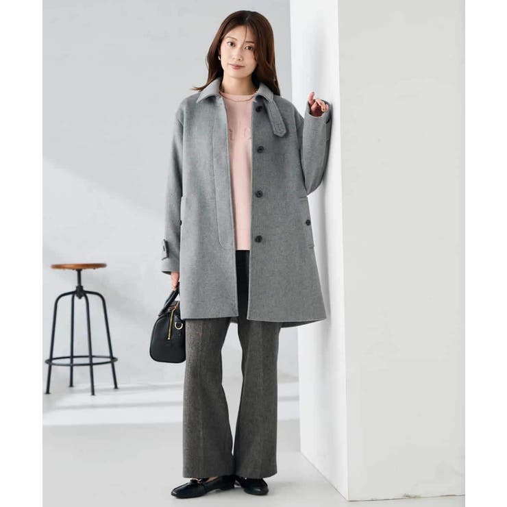 ステンカラーミディコート | a.v.v【WOMEN】 | 詳細画像12 