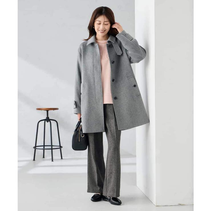 ステンカラーミディコート | a.v.v【WOMEN】 | 詳細画像13 