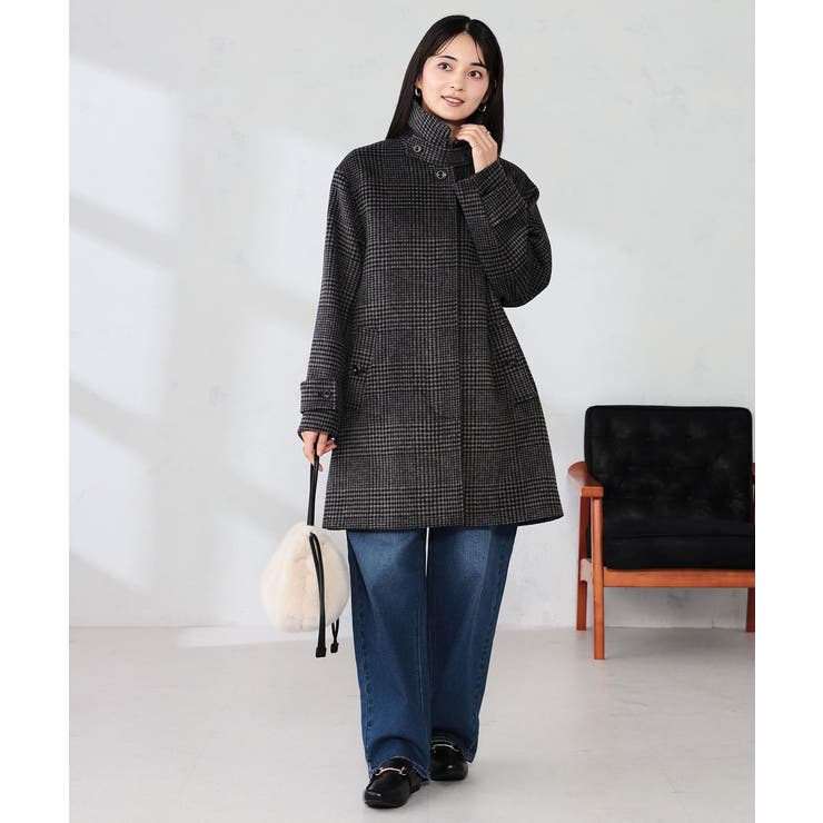 ステンカラーミディコート | a.v.v【WOMEN】 | 詳細画像17 