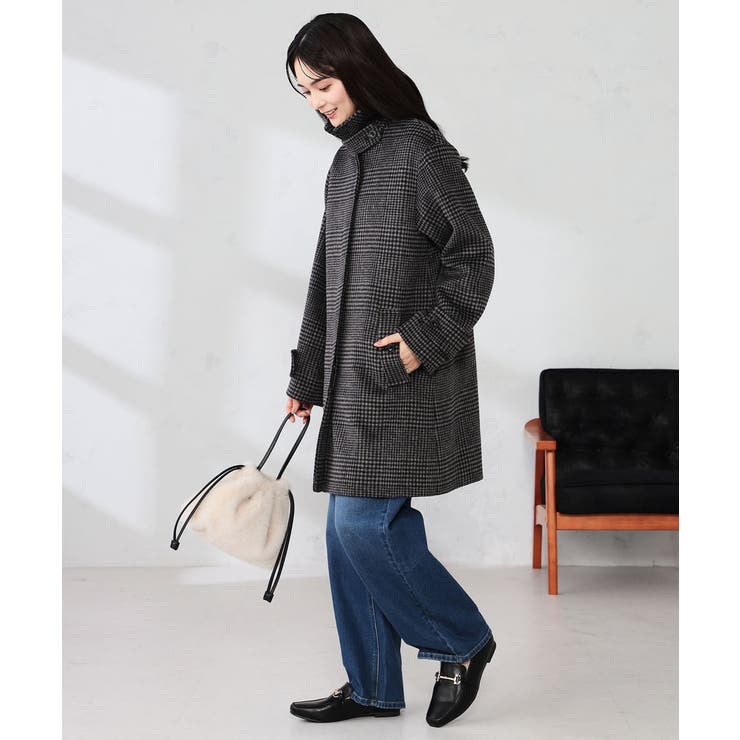 ステンカラーミディコート | a.v.v【WOMEN】 | 詳細画像18 