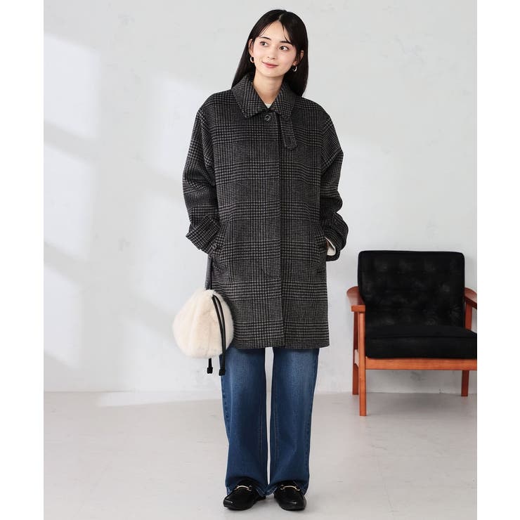 ステンカラーミディコート | a.v.v【WOMEN】 | 詳細画像23 