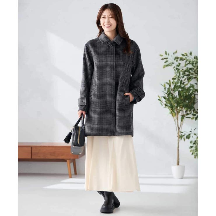 ステンカラーミディコート | a.v.v【WOMEN】 | 詳細画像28 