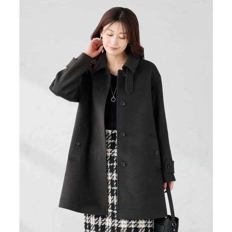 ステンカラーミディコート | a.v.v【WOMEN】 | 詳細画像3 