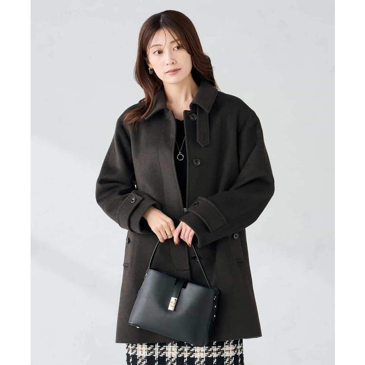 ステンカラーミディコート | a.v.v【WOMEN】 | 詳細画像4 