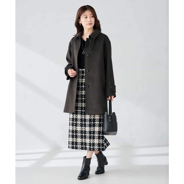 ステンカラーミディコート | a.v.v【WOMEN】 | 詳細画像7 