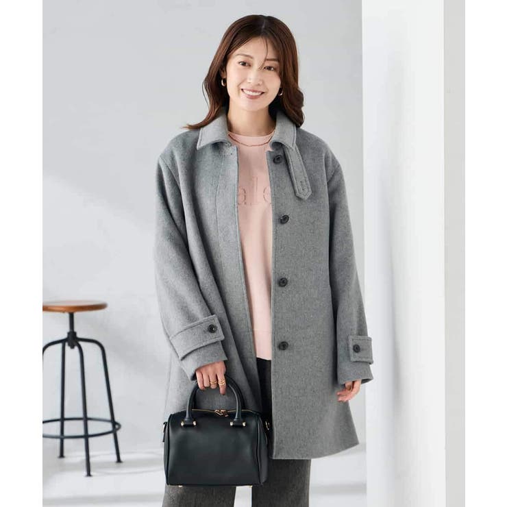 ステンカラーミディコート | a.v.v【WOMEN】 | 詳細画像9 