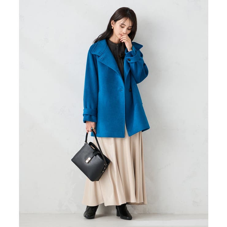 スタンドカラーミディコート | a.v.v【WOMEN】 | 詳細画像15 