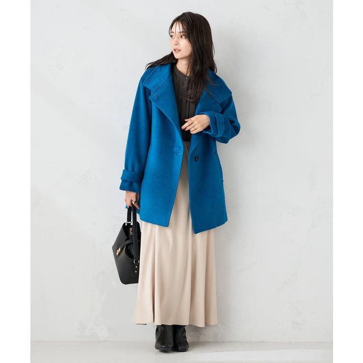 スタンドカラーミディコート | a.v.v【WOMEN】 | 詳細画像16 