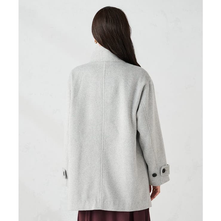 スタンドカラーミディコート | a.v.v【WOMEN】 | 詳細画像51 