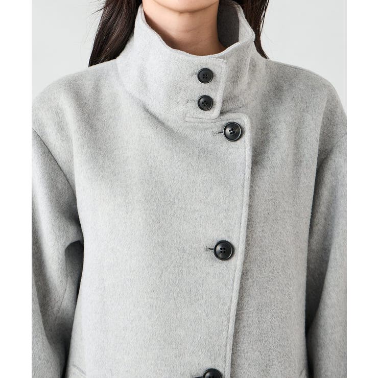 スタンドカラーミディコート | a.v.v【WOMEN】 | 詳細画像52 