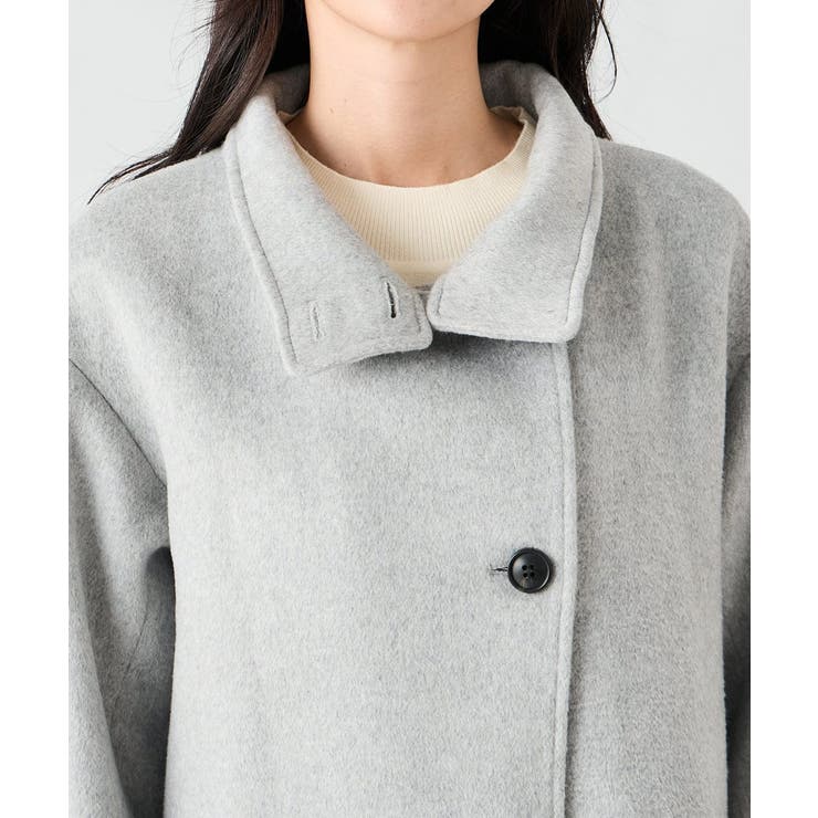 スタンドカラーミディコート | a.v.v【WOMEN】 | 詳細画像53 