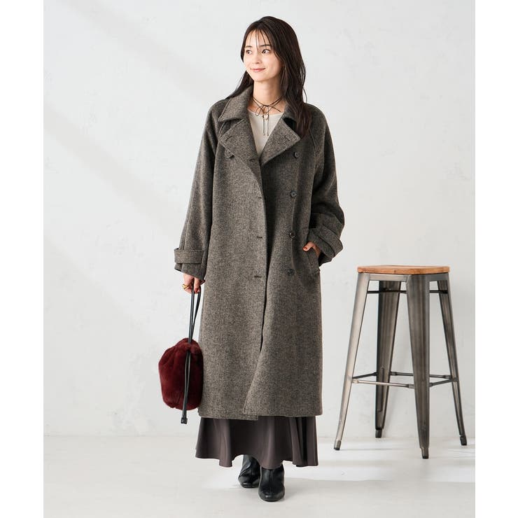 【2WAY】テーラードロングコート | a.v.v【WOMEN】 | 詳細画像10